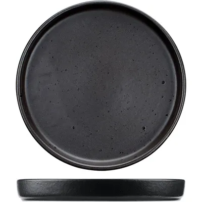 Тарелка «Оникс» с бортом керамика D=20см черный, Диаметр (мм): 200