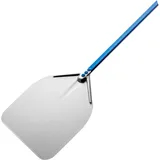 Лопата для пиццы квадратная «Аззурра» анодир.алюмин. ,L=45/166,B=45см синий