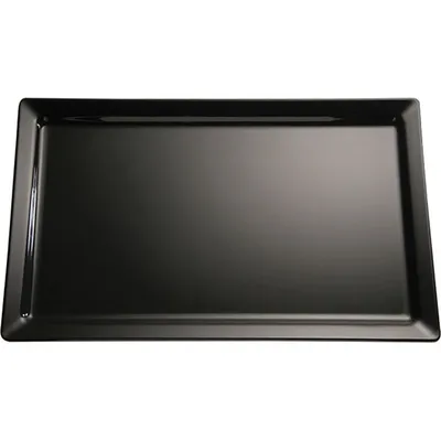 Блюдо для закусок GN 2/5 пластик ,H=30,L=530,B=162мм черный, Длина (мм): 530, Ширина (мм): 162, Размер гастроемкости: GN 2/4