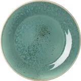 Тарелка «Эрбосо Реативо» фарфор D=26см бирюз.,бежев.