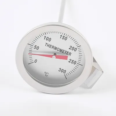 Термометр (до +300°C) для мяса сталь нерж.,стекло D=50,L=135мм, изображение 2