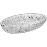 Конфетница хрусталь ,H=35,L=280,B=165мм прозр.