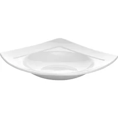 Salad bowl “Simplicity White”  porcelain  200 ml , H=4, L=19, B=19 cm  white