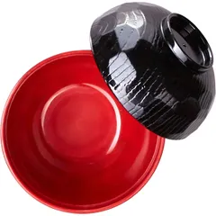 Мисосупница пластик 170мл D=10,5,H=10,5см черный, изображение 2