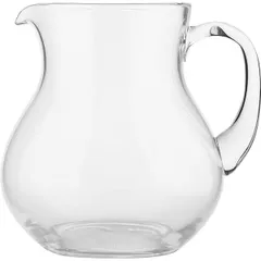 Jug glass 1.5l D=160,H=171,L=190,B=4mm clear.