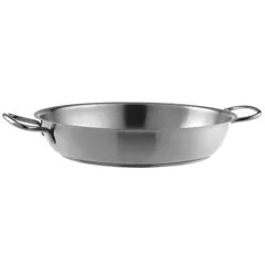 Frying pan “Expo Satinato” with 2 handles  stainless steel  D=32, H=6cm  metal.