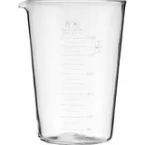 Beaker TS GOST-1770-74 glass 1l D=12.5/13.5,H=17.5cm transparent.