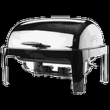 Мармит с двигающейся крышкой сталь нерж. 9л ,H=44,L=62,B=46см металлич.