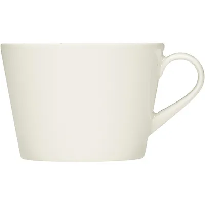 Чашка чайная «Пьюрити» эко-кост. фарф. 220мл D=85мм белый,бежев.