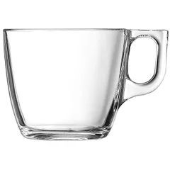 Mug “Volyuto” glass 220ml D=107,H=71mm clear.