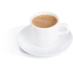 Блюдце «Ресторан» стекло D=150/53,H=18мм белый, изображение 4