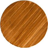 Доска для подачи «Поле» светлый дуб D=24,H=3см