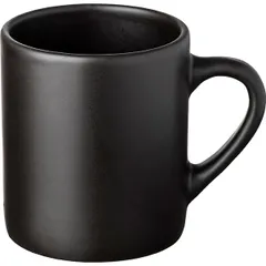 Кружка «Карбон» фарфор 350мл D=9,H=10см черный,матовый