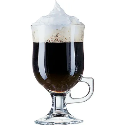 Бокал для горячих напитков «Айриш Кофе» стекло 240мл D=75/90,H=140мм прозр., изображение 2