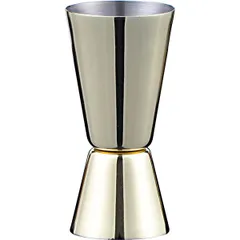 Jigger “Probar” 25/50 ml stainless steel D=4,H=8cm gold