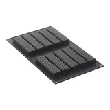 Форма для выпечки «Прямоугольник» [10 ячеек] силикон ,L=29,7,B=17,6см черный