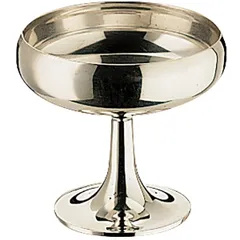 Bowl “Classic”  silver plated, cupronickel  D=9 cm  silver.