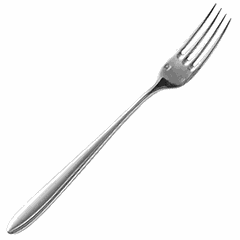 Serving fork “Lazzo”  stainless steel  metal.