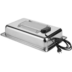 Элемент электронагревательный для мармита GN 1/1 алюмин. ,H=2,L=30,B=20см 600вт серебрист., изображение 2