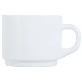 Чашка чайная «Эмпайлэбл» стекло 200мл D=78мм белый