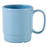 Кружка поликарбонат 239мл ,H=80,L=105мм сине-серый