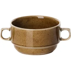 Чашка бульонная «Кантри Стайл» фарфор 330мл D=100,H=55мм зелен.