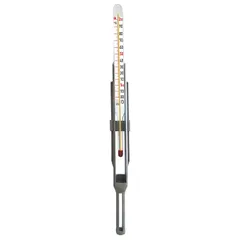 Thermometer for caramel (+80+200С)  plastic  D=25, L=355mm  gray