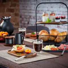 Салфетка сервировочная поливинилхл. ,L=45,B=33см коричнев., изображение 2