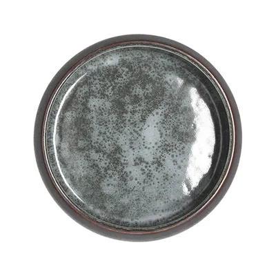 Салатник «Эллипс» керамика D=200,H=55мм коричнев.,серый, изображение 2