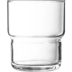 Old fashion “Log” glass 270ml D=77,H=93mm clear.