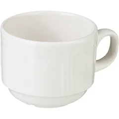 Чашка кофейная «Торино» фарфор 85мл D=65,H=50мм белый, изображение 2