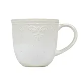 Кружка «Мотив. Солнце» керамика 360мл D=95,H=98мм белый,кремов.