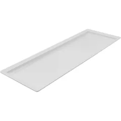 Serving dish plastic ,H=3,L=58,B=21cm white