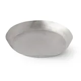 Блюдо для морепродуктов «Арго» с неровными краями алюмин. D=350,H=45мм серебрист.