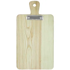 Tablet for menu with clip color ash olive  veneer, plywood , L=41.6, B=22cm  olive.