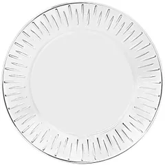 Тарелка «Мурано Ланче» стекло D=15см прозр.