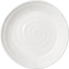 Salad bowl “Milk” porcelain 350ml D=190,H=35mm white