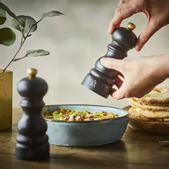 Мельница для перца «Париж Ю Селект» металлический механизм бук ,H=15см шоколад., изображение 3