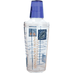 Шейкер европейский «Блю Лагун» пластик 0,5л