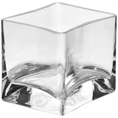 Ваза для цветов «Ботаника» стекло ,H=9,L=8,B=10см прозр.