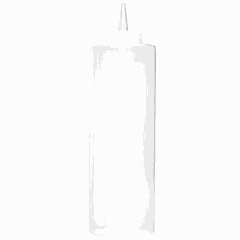 Емкость для соусов пластик 350мл D=55,H=205мм белый