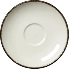 Saucer “Chakool Dapple”  porcelain, porcelain  D=12.5 cm  white, black