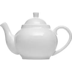 Kunstwerk teapot  porcelain  0.95 l  D=83, H=145, L=215 mm  white