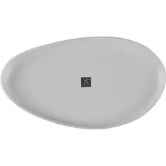 Serving dish “Ninfa”  porcelain ,H=35,L=290,B=165mm white