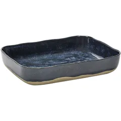 Baking dish No. 10 “Mercy” sandstone ,H=55,L=301,B=223mm blue,gray