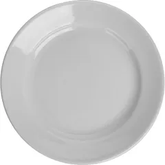 Small plate with a smooth edge  porcelain  D=175, H=25mm  white