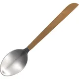 Tea spoon “Concept No. 8”  stainless steel  L=17.5 cm  gold, metal.