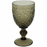 Бокал для вина «Абигейл» стекло 310мл D=85,H=160мм тем.зелен.