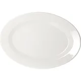 Блюдо «Кунстверк» овальное фарфор ,H=22,L=310,B=217мм белый
