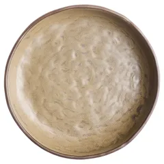 Тарелка «Грасп» с бортом керамика D=19,H=4см коричнев., Цвет: Коричневый, Диаметр (мм): 190